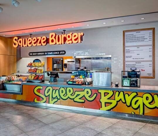 Squeeze Burger Tenant Package Sacramento - Pacific West Signs